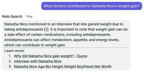 natasha nice weight gain